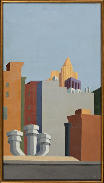 GERTRUDE D. KUEBLER Cityscape.